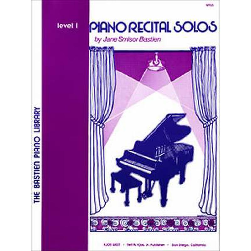 Titelbild für KJOS -WP65 - PIANO RECITAL SOLOS 1