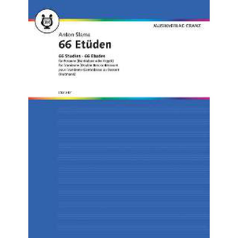 Titelbild für CRZ 347 - 66 ETUEDEN FUER POSAUNE