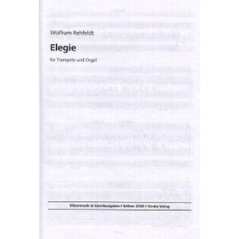 Titelbild für VS 2568 - ELEGIE