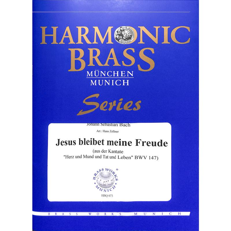 Titelbild für BWM -HBQ-073 - JESUS BLEIBET MEINE FREUDE (KANTATE BWV 147)