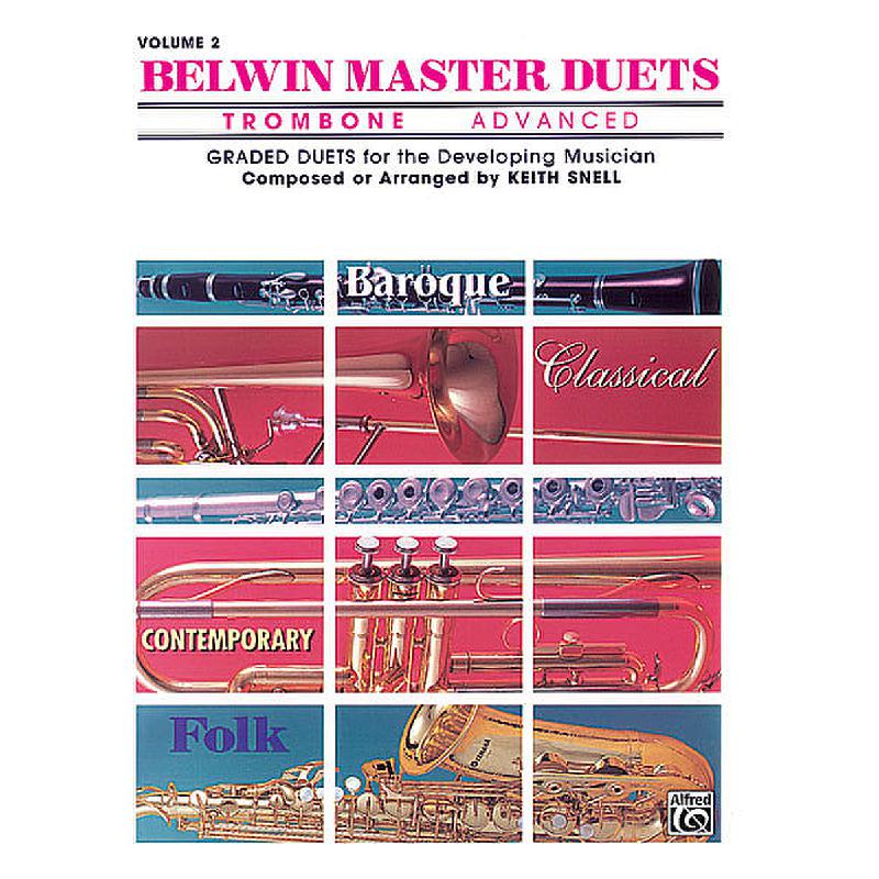 Titelbild für EL 03653 - BELWIN MASTER DUETS 2 - ADVANCED