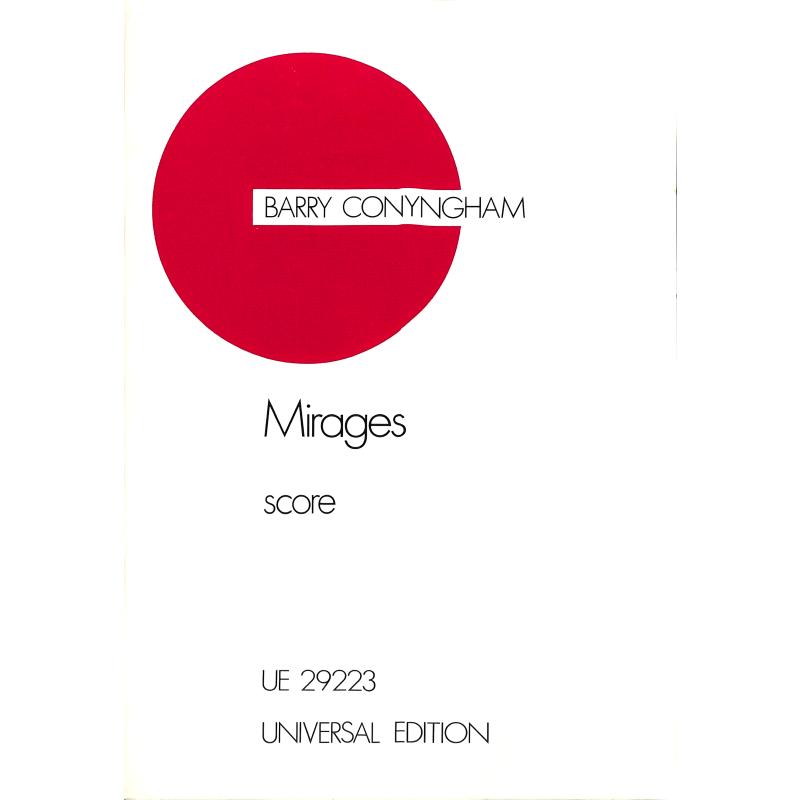 Titelbild für UE 29223 - MIRAGES