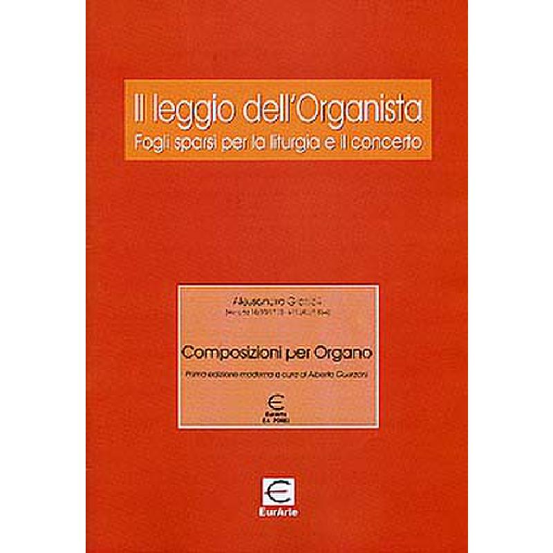 Titelbild für EAP 0481 - COMPOSIZIONI PER ORGANO