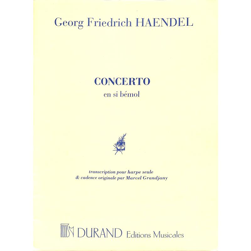 Titelbild für DF 12329 - Concerto b-moll