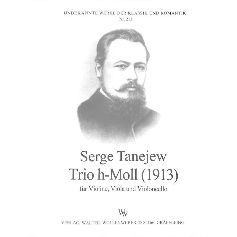 Titelbild für WW 213 - TRIO H-MOLL (1913)