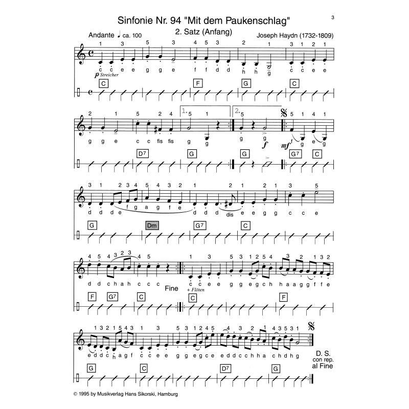Notenbild für SIK 1479 - KLASSIK HITS 2