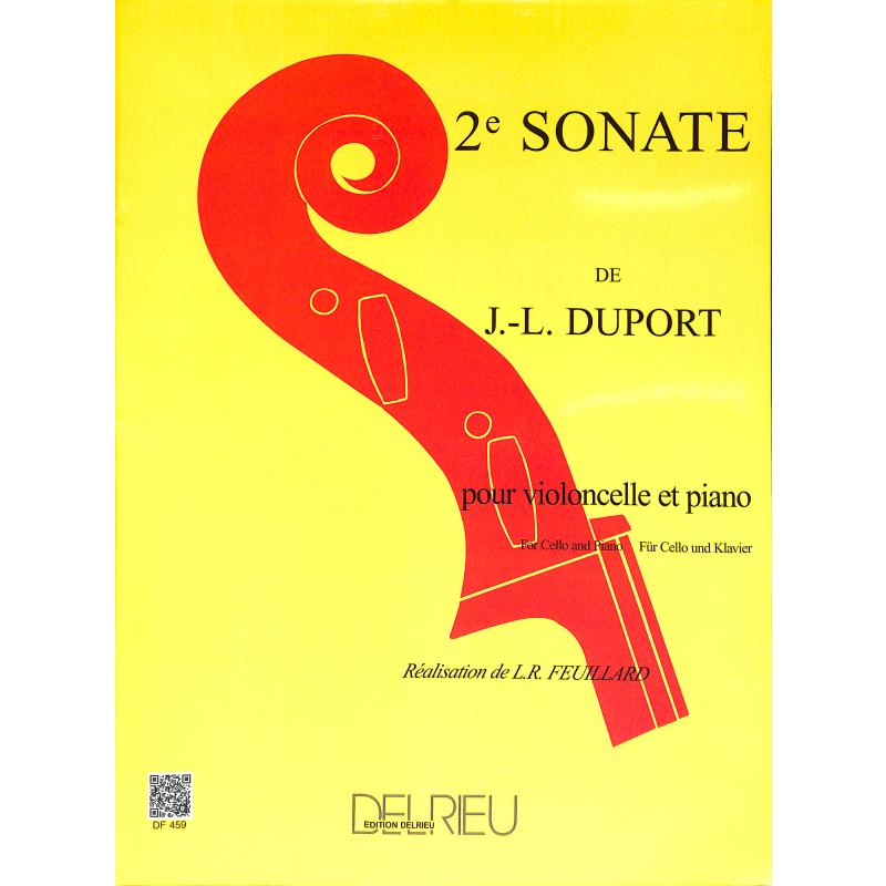 Titelbild für DELRIEU 459 - SONATE 2 D-MOLL (G-DUR)