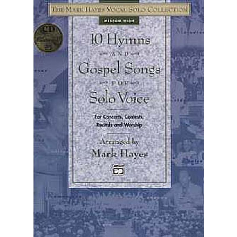Titelbild für ALF 19099 - 10 HYMNS + GOSPEL SONGS - MEDIUM HIGH
