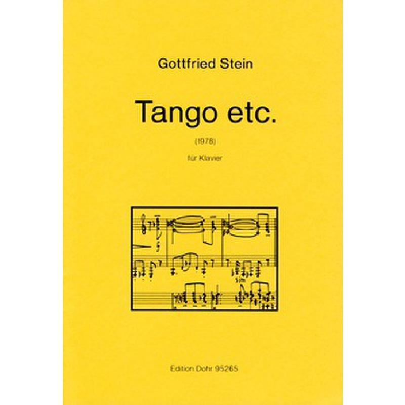 Titelbild für DOHR 95265 - TANGO ETC