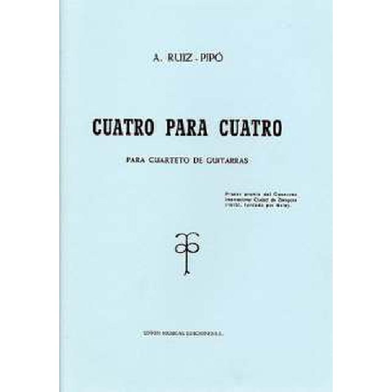 Titelbild für UMG 22108 - CUATRO PARA CUATRO
