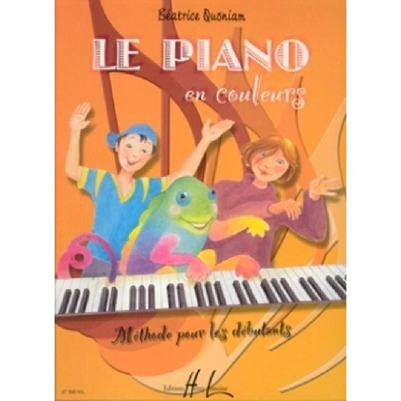 Titelbild für LEMOINE 27500 - LE PIANO EN COULEURS