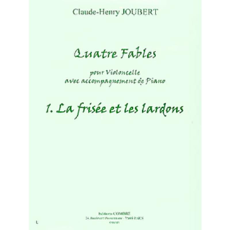 Titelbild für COMBRE 6383 - LA FRISEE ET LES LARDONS (4 FABLES 1)