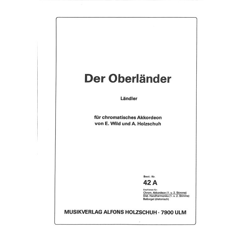 Titelbild für VHR 42A - DER OBERLAENDER