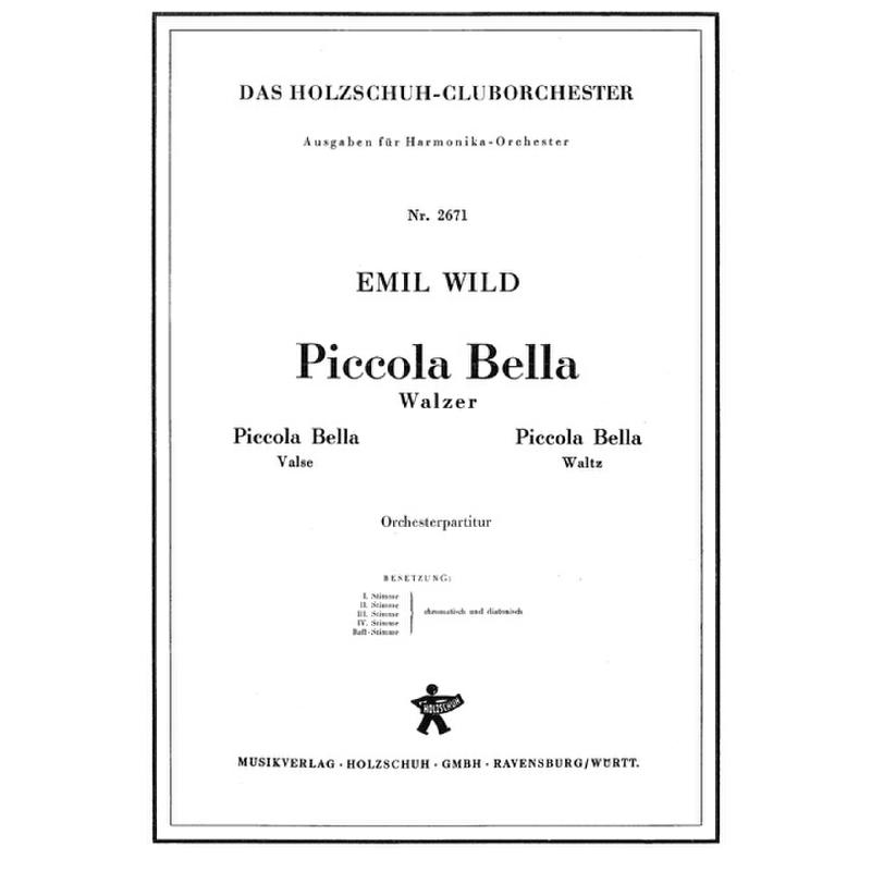 Titelbild für VHR 2671-00 - PICCOLA BELLA
