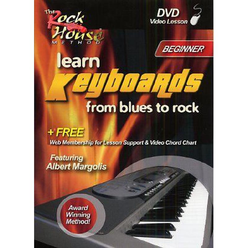 Titelbild für MSFR 00924 - LEARN KEYBOARDS FROM BLUES TO ROCK - BEGINNER