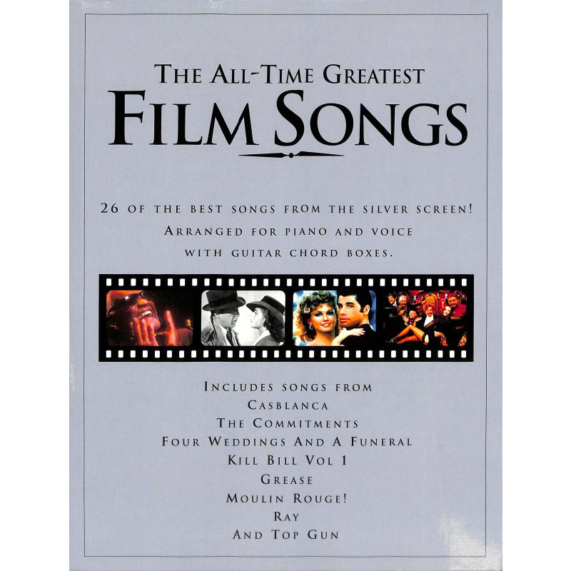 Titelbild für MSAM 92045 - THE ALL TIME GREATEST FILM SONGS