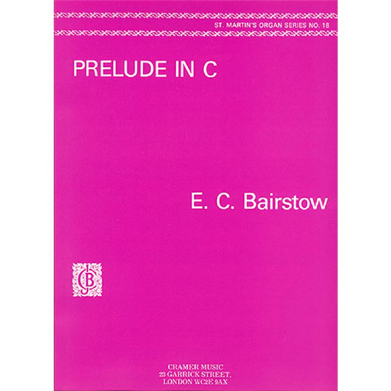 Titelbild für CRAMER 90101 - PRELUDE C-DUR