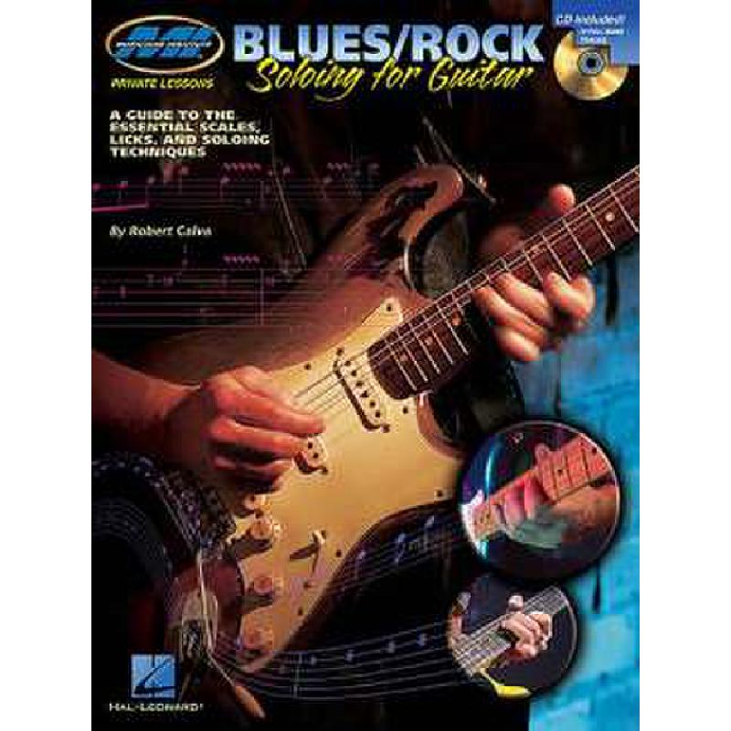 Titelbild für HL 695680 - BLUES / ROCK SOLOING FOR GUITAR