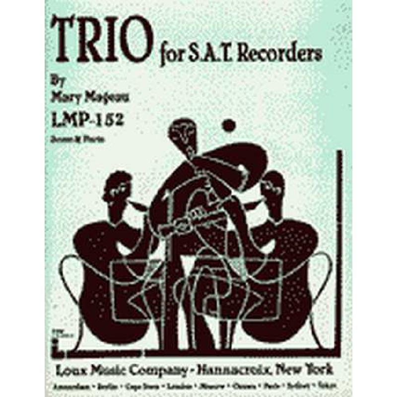 Titelbild für LOUX -LMP-152 - TRIO FOR RECORDERS
