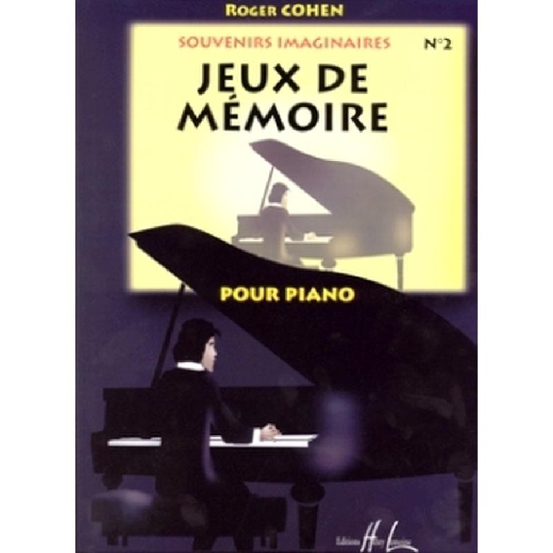 Titelbild für LEMOINE 27852 - SOUVENIRS IMAGINAIRES 2 JEUX DE MEMOIRE