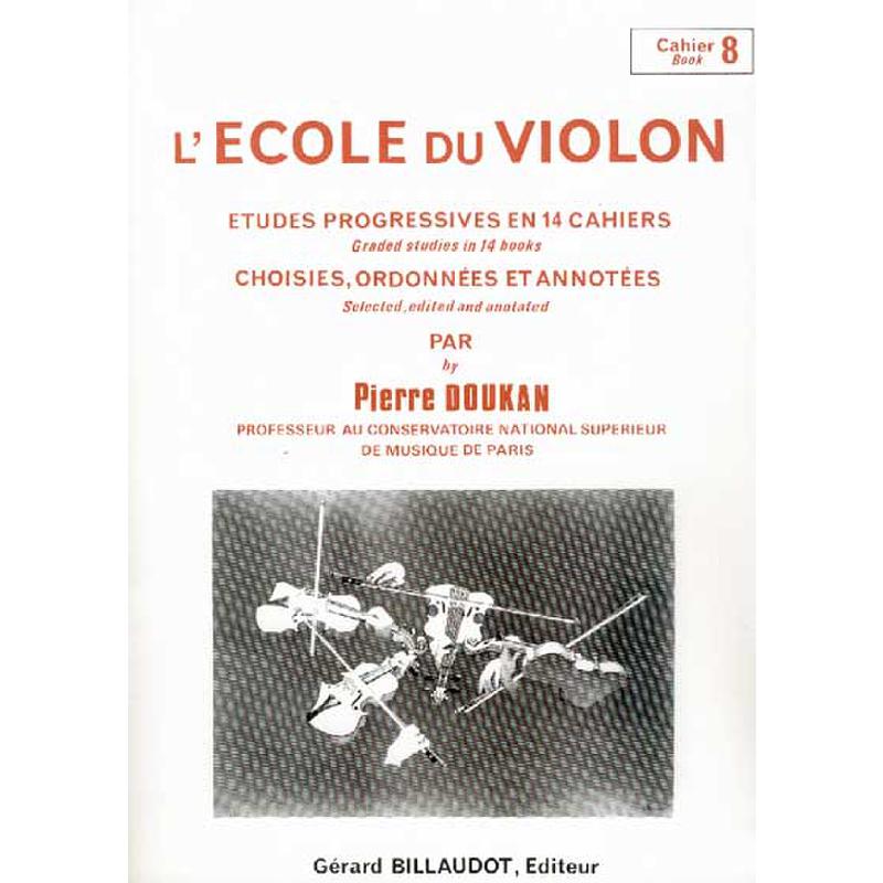 Titelbild für BILL 3185 - L'ECOLE 8 DU VIOLON 8