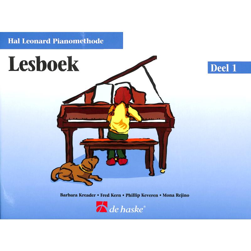 Titelbild für HASKE -DHE0495 - HAL LEONARD PIANOMETHODE - LESBOEK 1