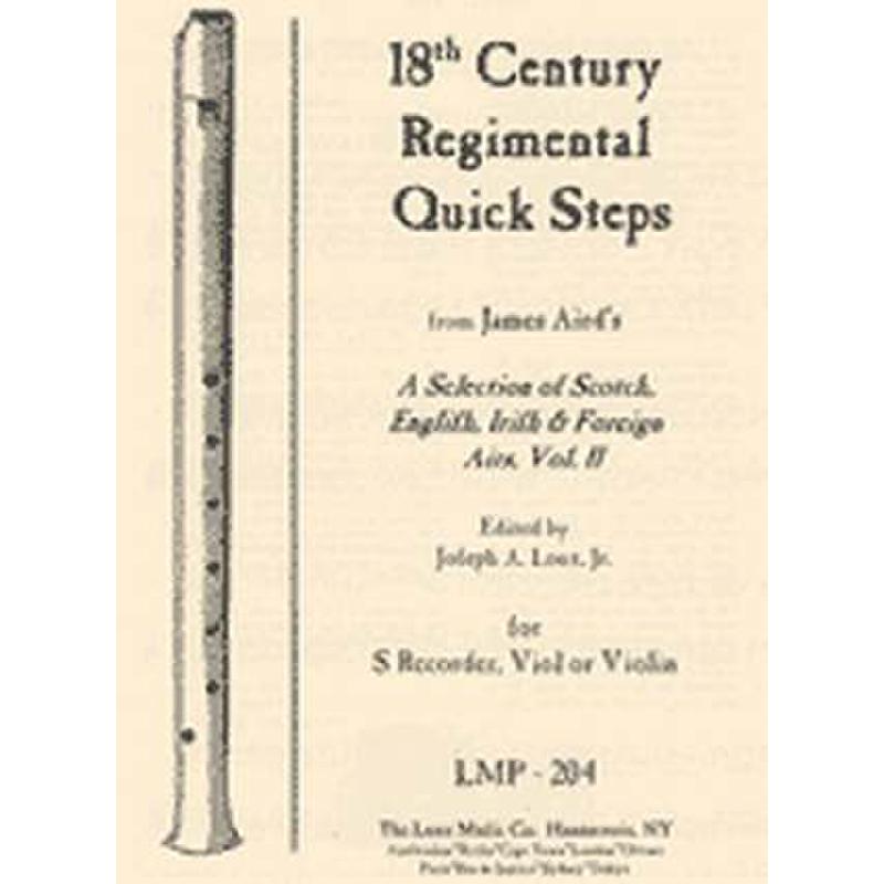 Titelbild für LOUX -LMP-204 - 18TH CENTURY REGIMENTAL QUICK STEPS
