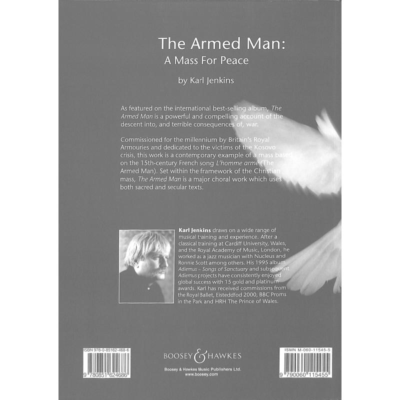 Notenbild für BH 5402471 - THE ARMED MAN - A MASS FOR PEACE