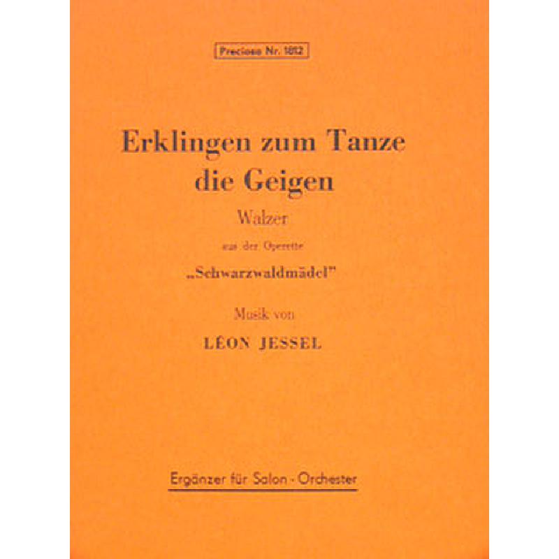 Titelbild für PREC 1812-ERG - ERKLINGEN ZUM TANZE DIE GEIGEN (SCHWARZWALDMAEDEL)