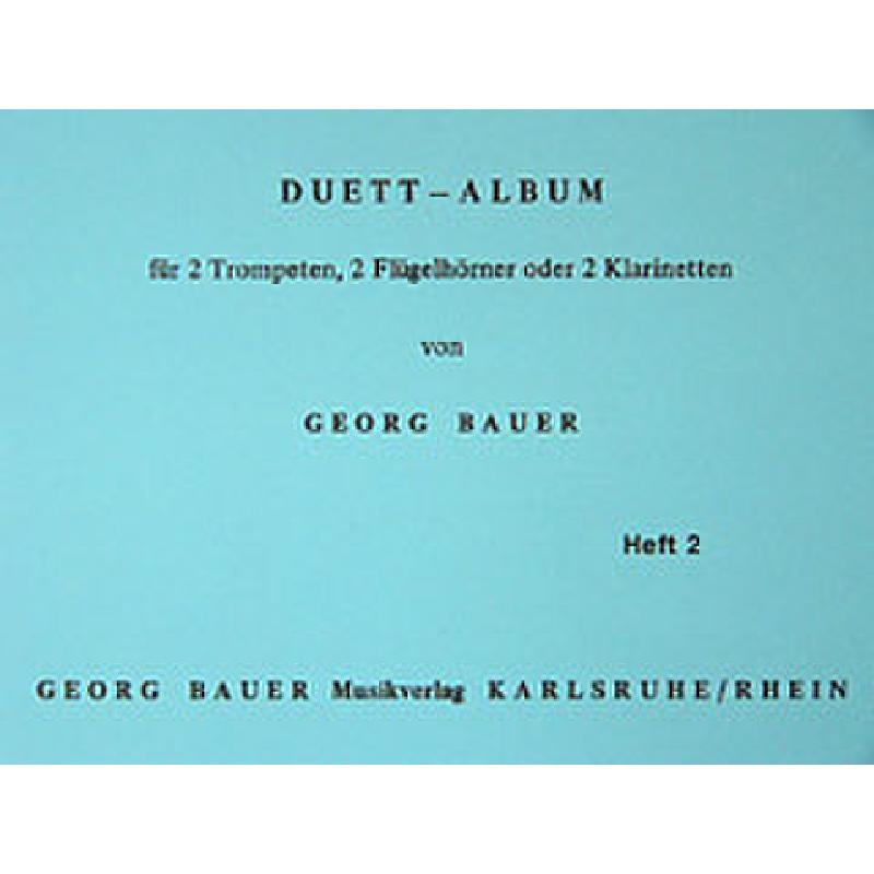 Titelbild für BAU 914 - DUETT ALBUM 2