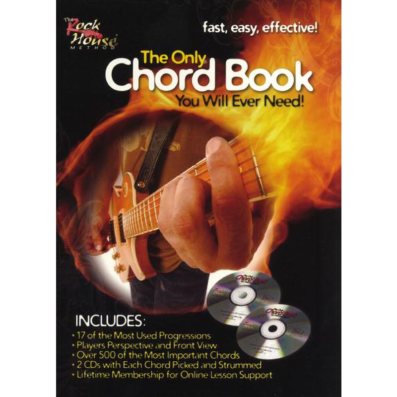 Titelbild für MSFR 00987 - THE ONLY CHORD BOOK YOU WILL EVER NEED
