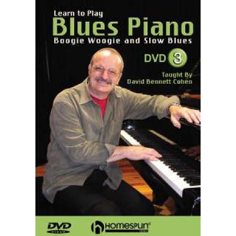 Titelbild für HL 642071 - LEARN TO PLAY BLUES PIANO 3
