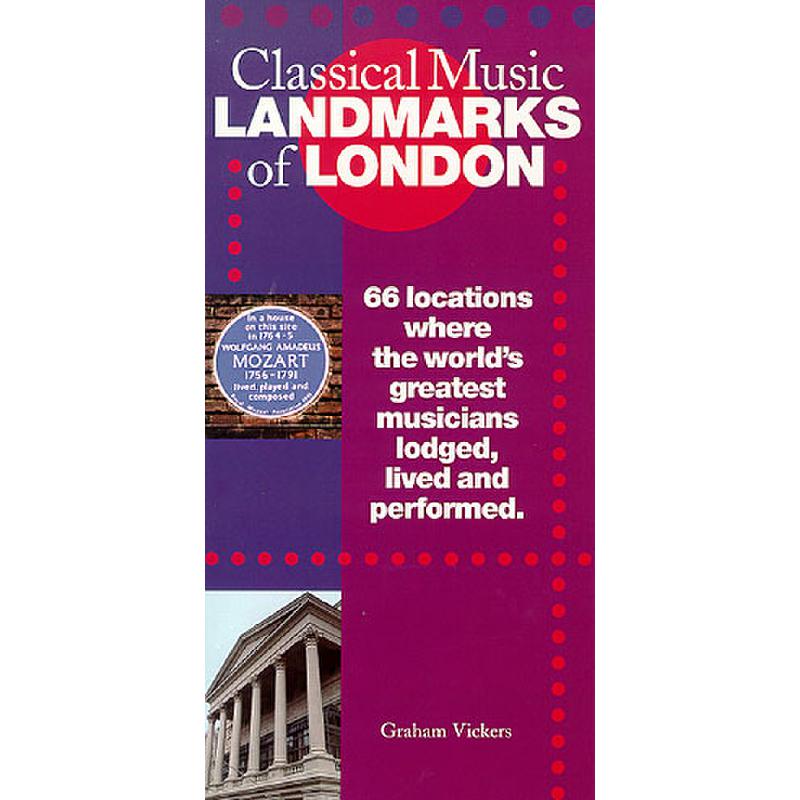Titelbild für MSOP 48312 - CLASSICAL MUSIC LANDMARKS OF LONDON