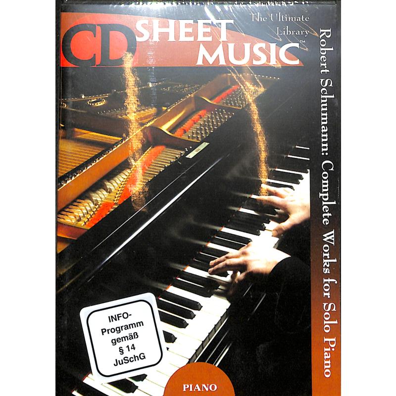 Titelbild für SUBITO 3040-0003 - COMPLETE WORKS FOR SOLO PIANO