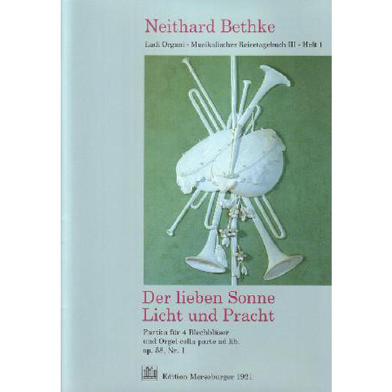 Titelbild für MERS 1921 - DER LIEBEN SONNE LICHT UND PRACHT OP 58/1
