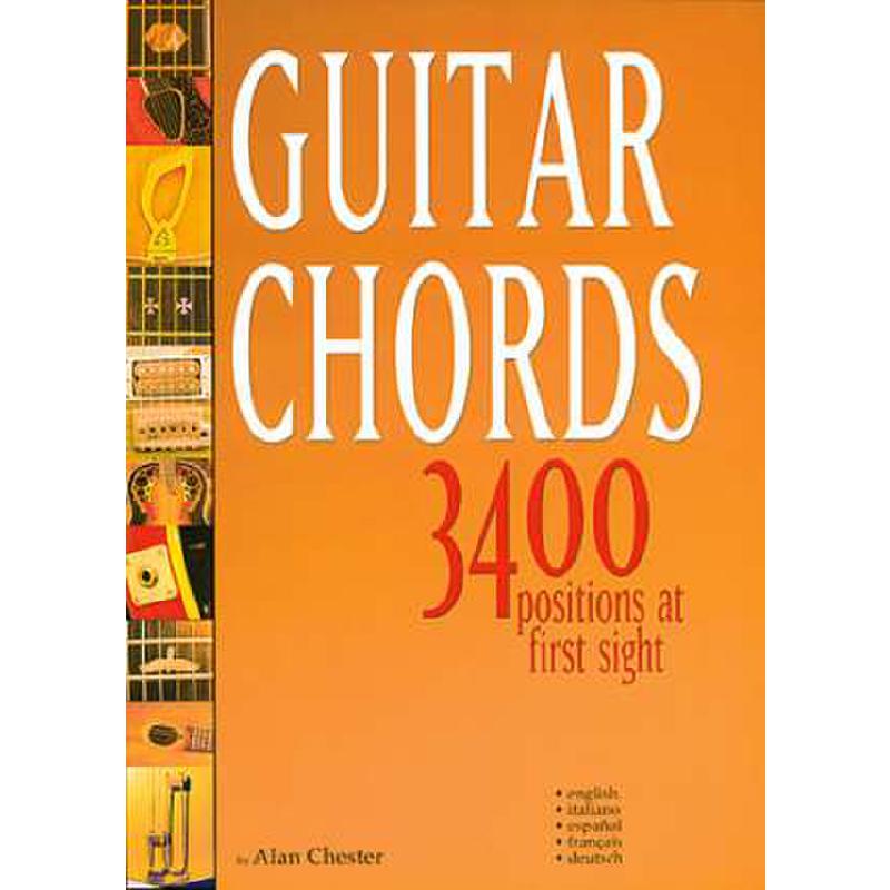 Titelbild für ML 2291 - GUITAR CHORDS - 3400 POSITIONS AT FIRST SIGHT