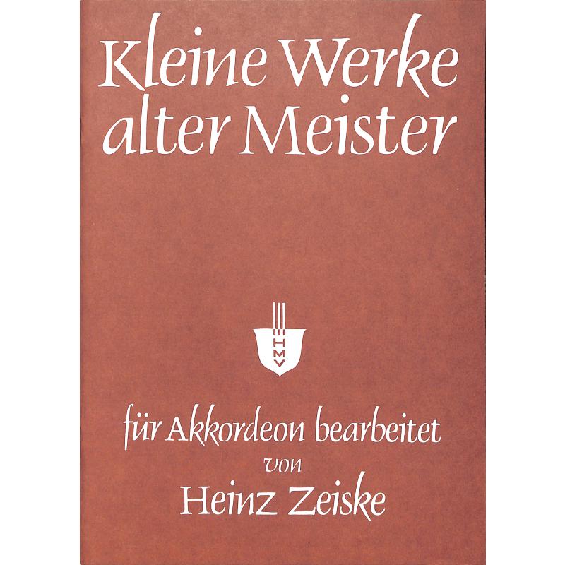 Titelbild für HMV 1826 - KLEINE WERKE ALTER MEISTER