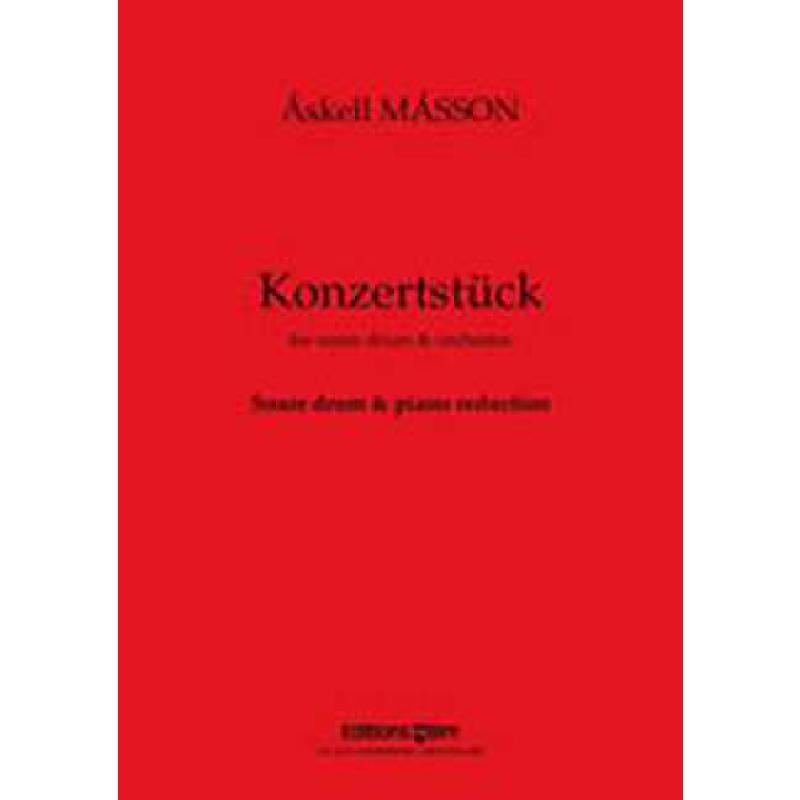 Titelbild für BIM -PERC4A - KONZERTSTUECK  KL-TR ORCH