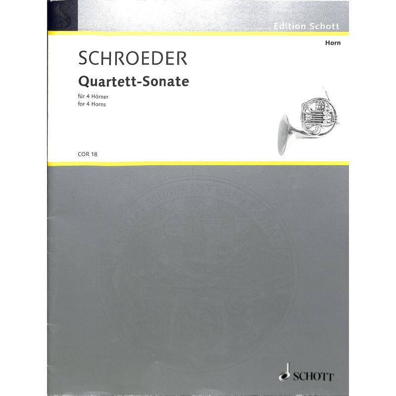 Titelbild für COR 18 - QUARTETT SONATE