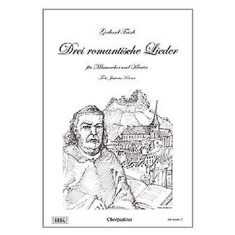 Titelbild für HK 04001-C - 3 ROMANTISCHE LIEDER