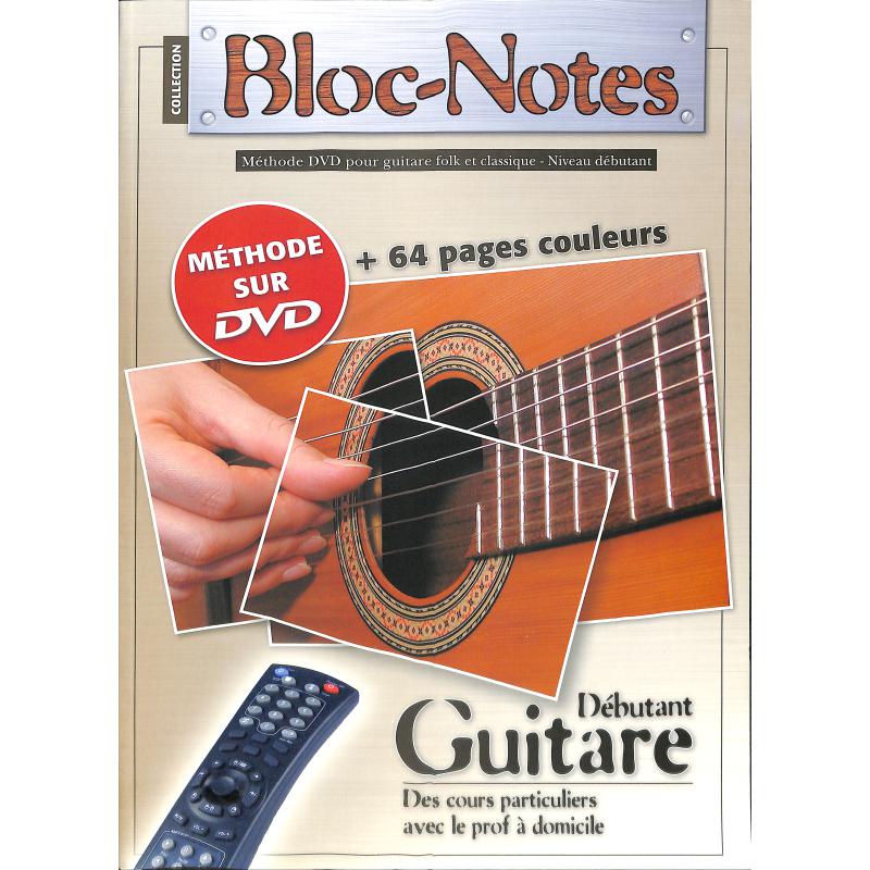 Titelbild für SB 2166 - Methode DVD pour guitare folk et classique - niveau debutant