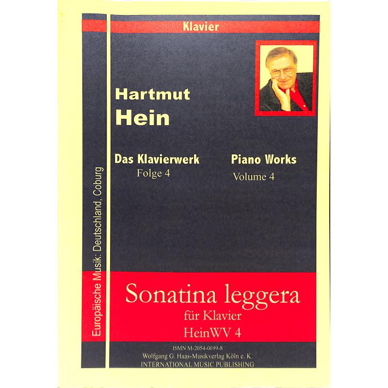 Titelbild für HAAS 0699-8 - SONATINA LEGGERA HEINWV 4