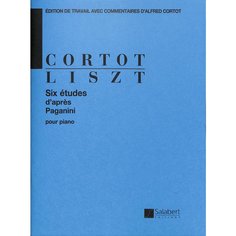 Titelbild für SLB 3924 - 6 Etudes d'apres Paganini