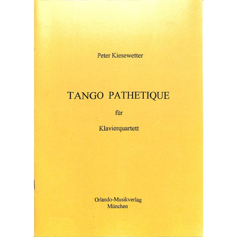 Titelbild für ORLANDO -MZ086 - TANGO PATHETIQUE