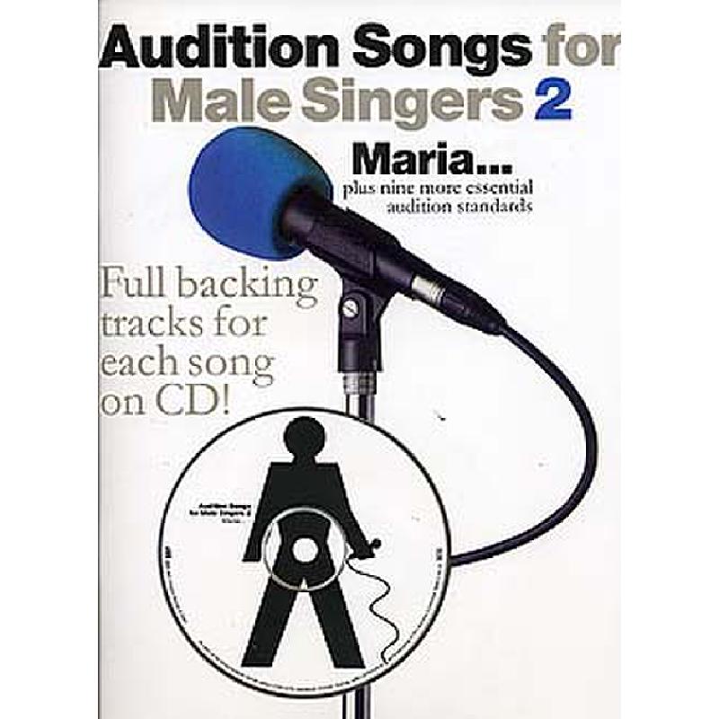 Titelbild für MSAM 950213 - AUDITION SONGS 2 FOR MALE SINGERS