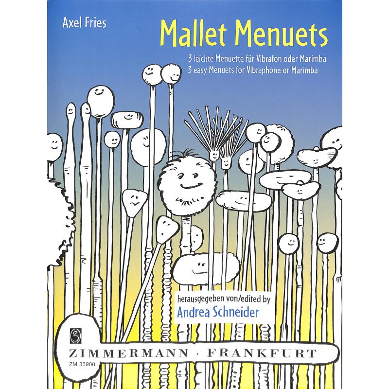Titelbild für ZM 33900 - MALLET MENUETS - 3 LEICHTE MENUETTE