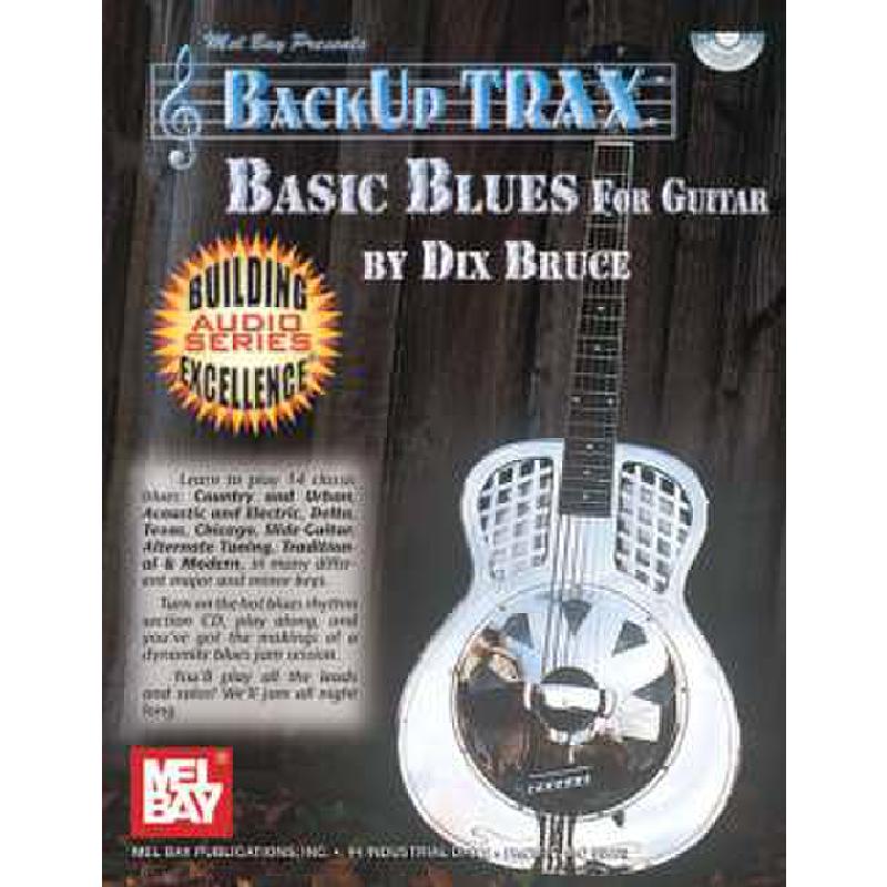 Titelbild für MB 97224CDB - BACKUP TRAX - BASIC BLUES FOR GUITAR