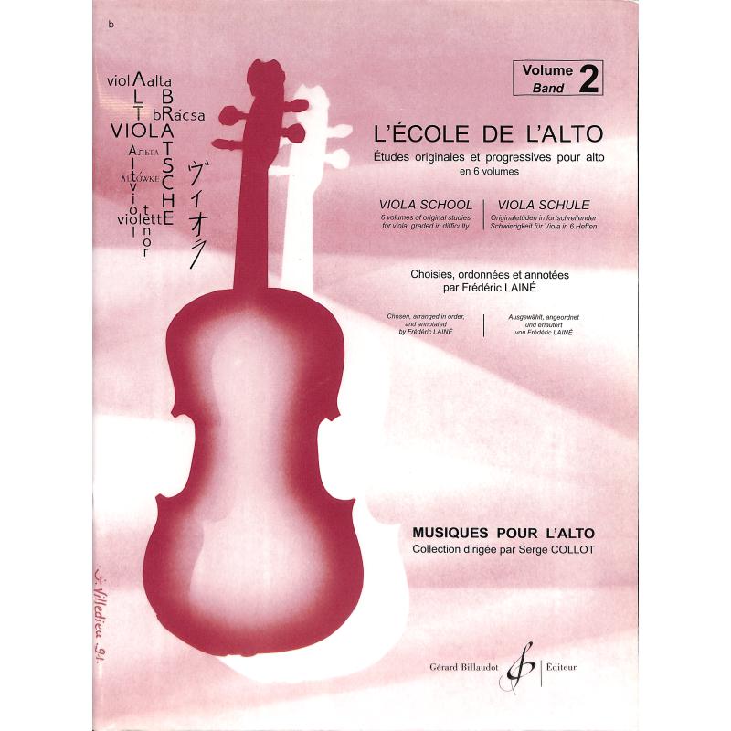 Titelbild für BILL 5036 - L'ECOLE DE L'ALTO 2