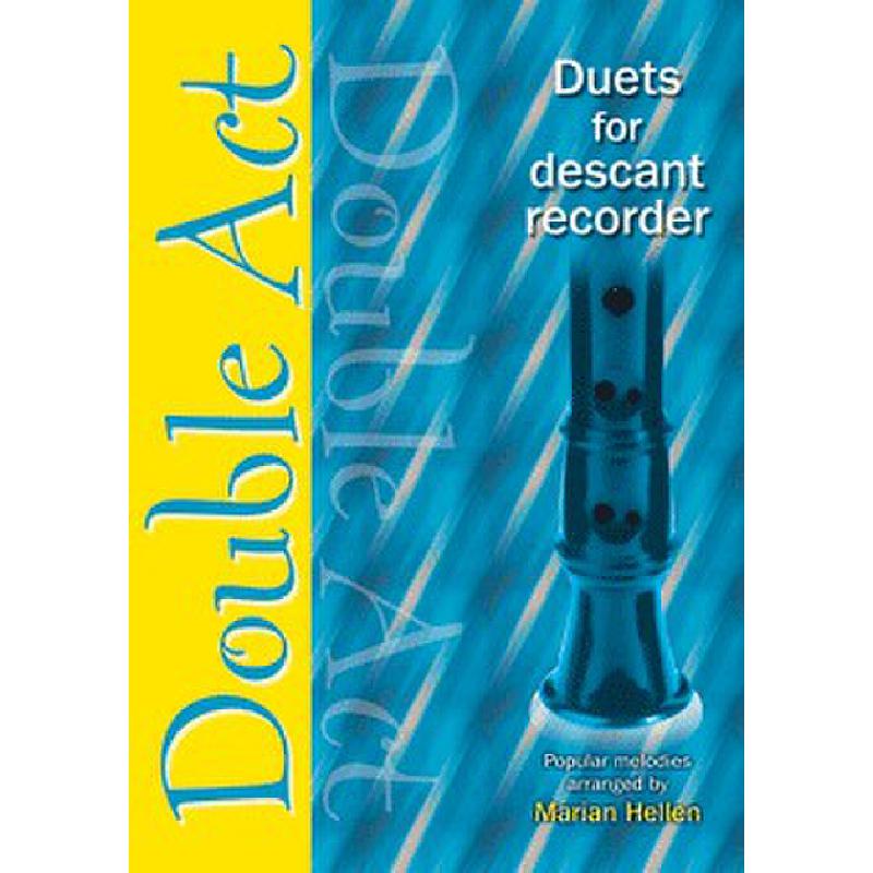 Titelbild für KM 3611815 - DOUBLE ACT - DUETS FOR DESCANT