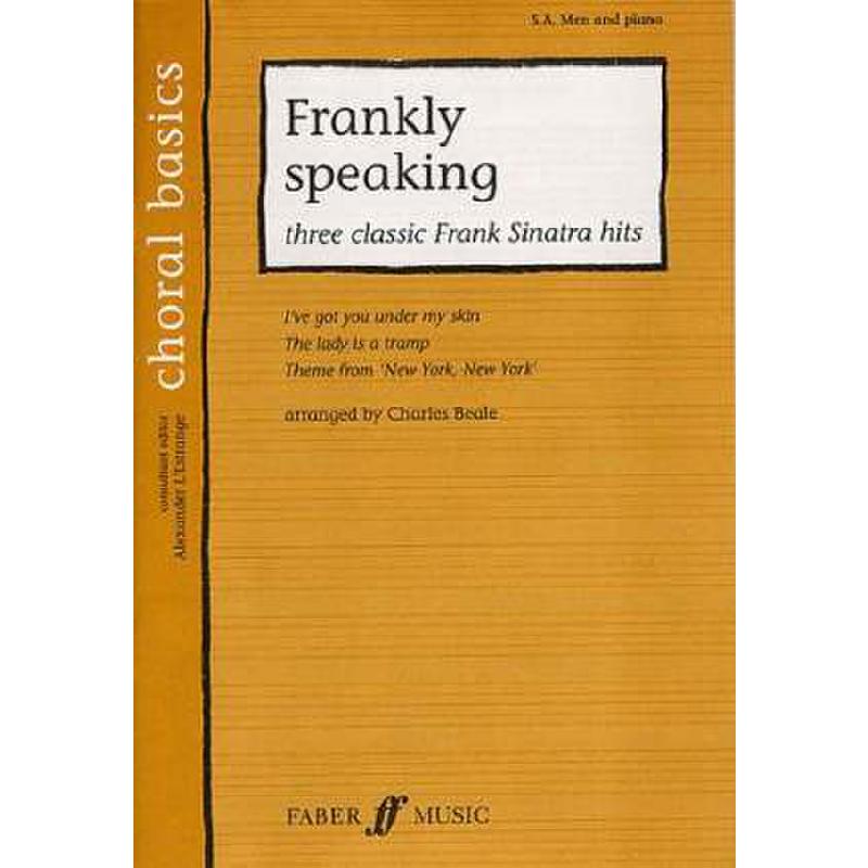 Titelbild für ISBN 0-571-52629-2 - FRANKLY SPEAKING